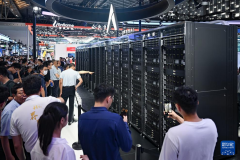 <b>正正在上海举行的2025世界人工智能大会展览</b>